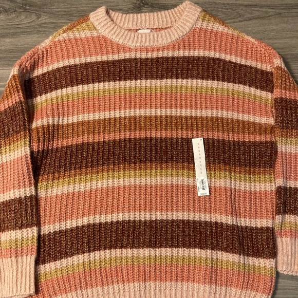 SO Juniors' Autumnal Crewneck Sweater Size Small - Picture 2 of 10